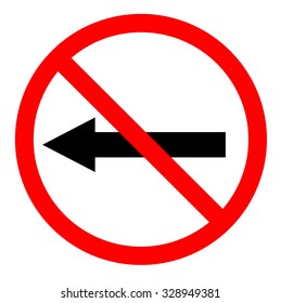 Traffic sign vector
