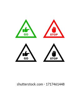 traffic sign in vector file