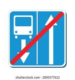 Traffic Sign Vector Illustration - Prohibited Sign - Warning Sign