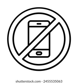 Diseño de iconos de línea de Vector de señales de tráfico
