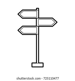traffic signal arrows guide direction icon