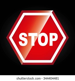 traffic signal design, vector illustration eps10 graphic 