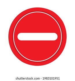 Traffic signal do not enter