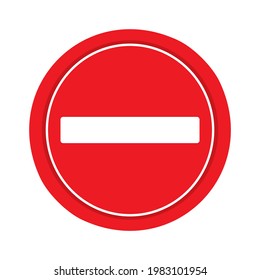 Traffic signal do not enter