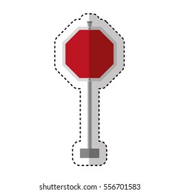 traffic signal information icon vector illustration design