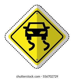 traffic signal information icon vector illustration design