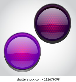 Traffic signal lights.