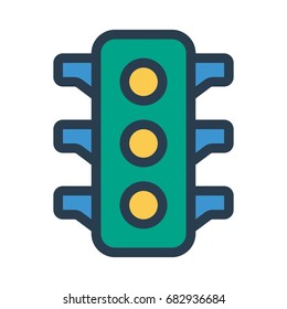 Traffic signals icon