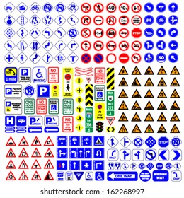 Traffic Signs Chart In English