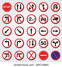 traffic signs icon