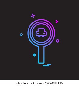 Traffic signs icon design vector