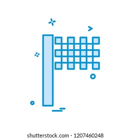 Traffic signs icon design vector