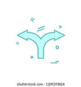 Traffic signs icon design vector