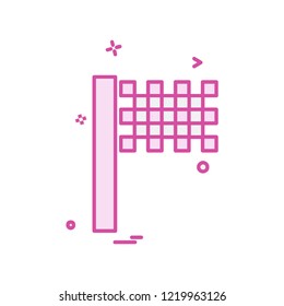 Traffic signs icon design vector