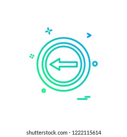 Traffic signs icon design vector
