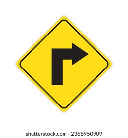 símbolo de tráfico icono logotipo diseño vectorial