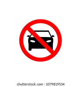 Traffic signs icon template