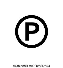 Traffic signs icon template