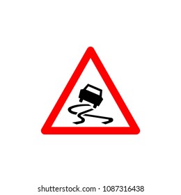 Traffic signs icon template