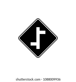 Traffic signs icon template
