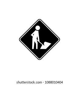 Traffic signs icon template