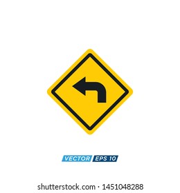 Traffic Signs Icon Vector Design Illustration 