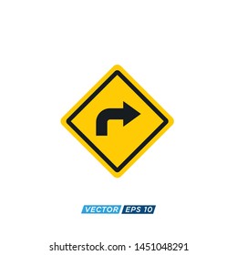 Traffic Signs Icon Vector Design Illustration 