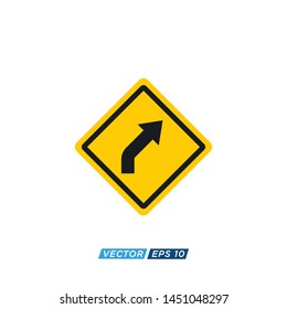 Traffic Signs Icon Vector Design Illustration 