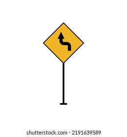 Traffic signs icon vector design templates