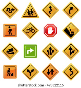 Traffic Signs Icons
