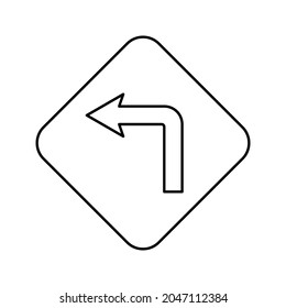 traffic signs. illustration of traffic signs in flat style. Vector illustration.