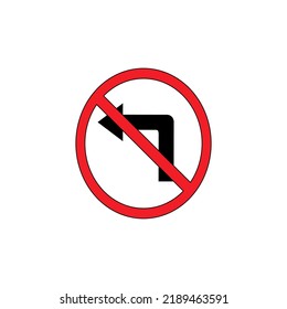 Traffic signs. illustration of traffic signs in flat style. Vector illustration.
