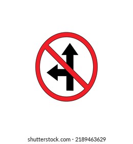 Traffic signs. illustration of traffic signs in flat style. Vector illustration.

