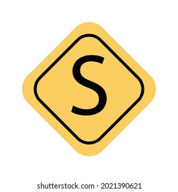 TRAFFIC SIGNS LOGO, DON'T STOP, TURN BACK, BE CAREFUL