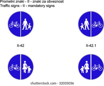 Traffic signs on slovene roads  Prometni znaki na slovenskih cestah