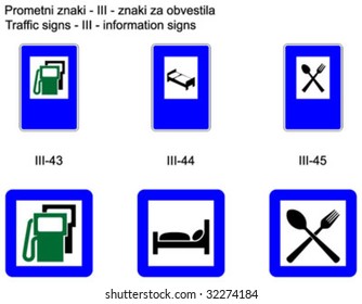 Traffic signs on slovene roads  Prometni znaki na slovenskih cestah