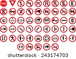 Traffic Signs Pack Set 