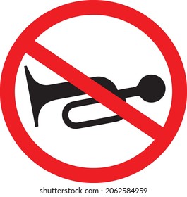 Traffic signs are prohibited to use sound signals or cause disturbing noises in any way. in the area where the sign is installed