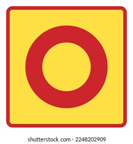 Traffic signs. Road signs. Instruction road signs. Road signs acting on the area. Movement prohibition.