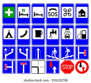 Traffic signs - service