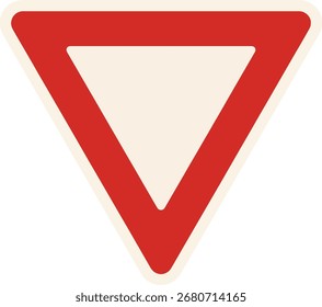 Traffic signs sticker vector with white background