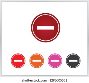 Traffic signs stop set on white background. stop traffic icon
