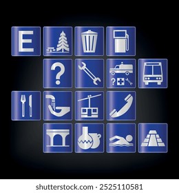 Traffic signs | Tourism signs