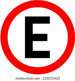 Traffic signs used in Brazil, Regulated parking, Informs the driver that vehicles are allowed to park.