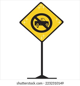 Traffic signs, used to provide road conditions for road users.