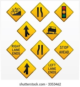 Traffic signs (Vector)