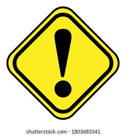 Señales de tráfico que avisan la ilustración vectorial de stock.
aislado en fondo blanco.Vista superior