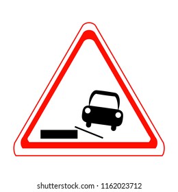 Traffic sings.Vector illustration. 