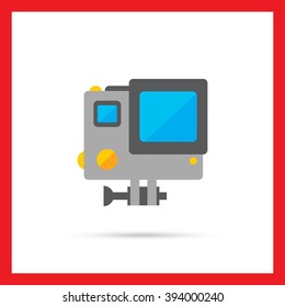 Traffic speed camera icon