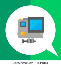 Traffic speed camera icon